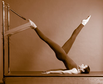 Training bei Symetris Pilates Studio, Z�rich